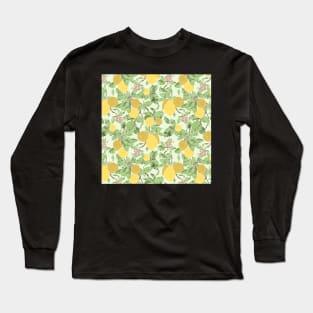 Lemon pattern Long Sleeve T-Shirt